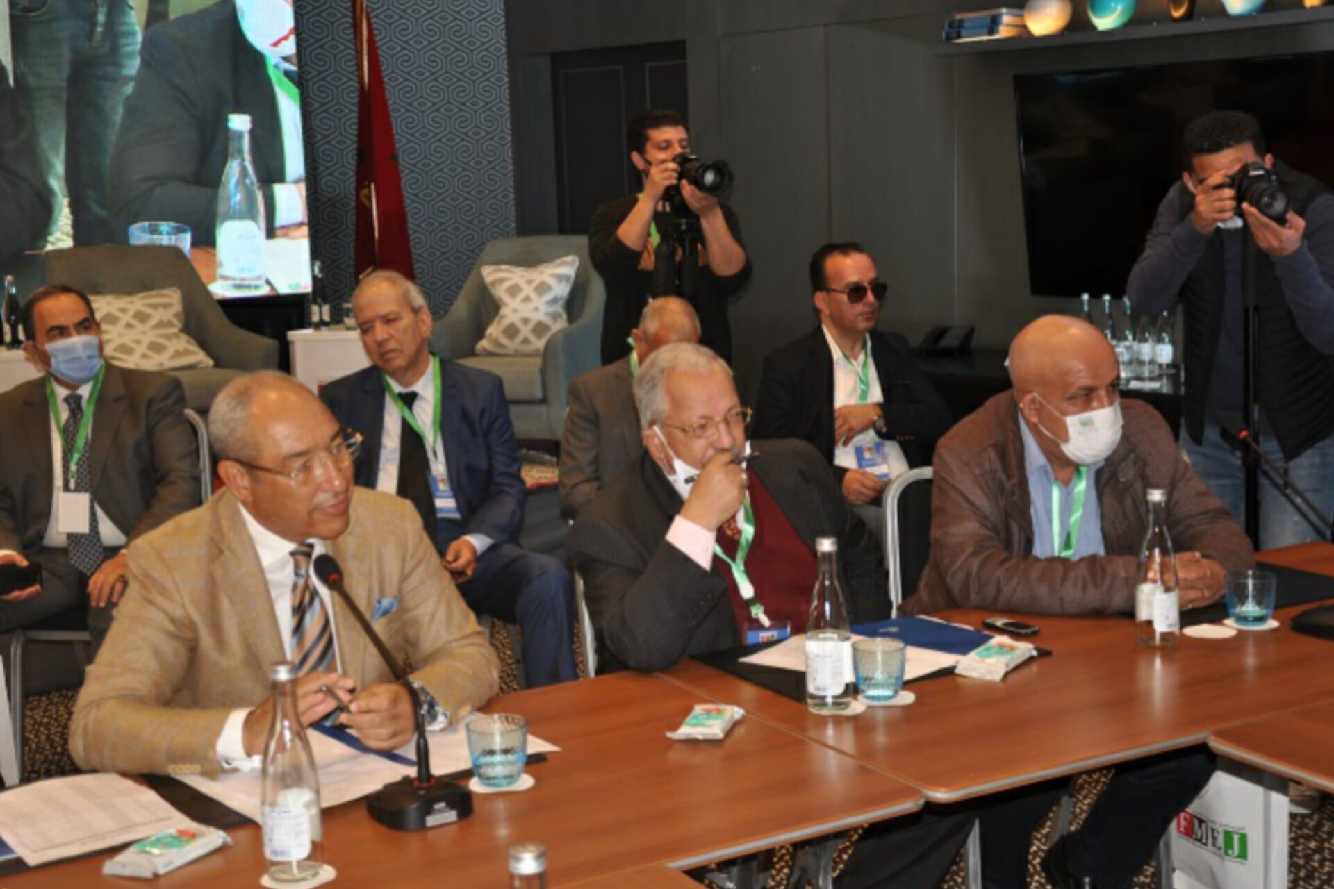 رؤساء فروع الفيدرالية المغربية لناشري الصحف