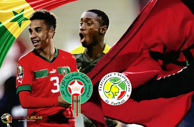 المنتخب المغربي و السنغالي