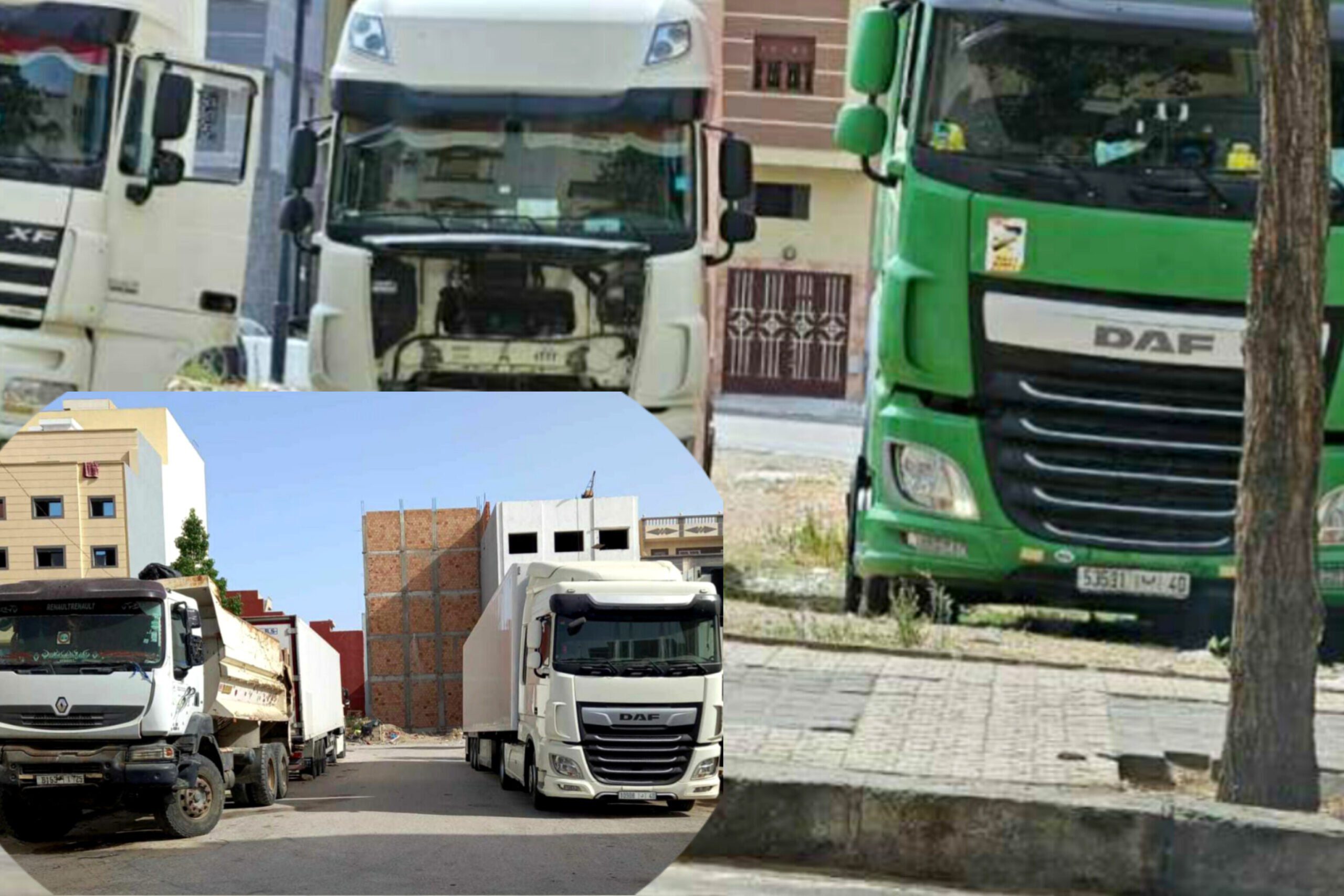 شكاية ورشة عشوائية لإصلاح الشاحنات