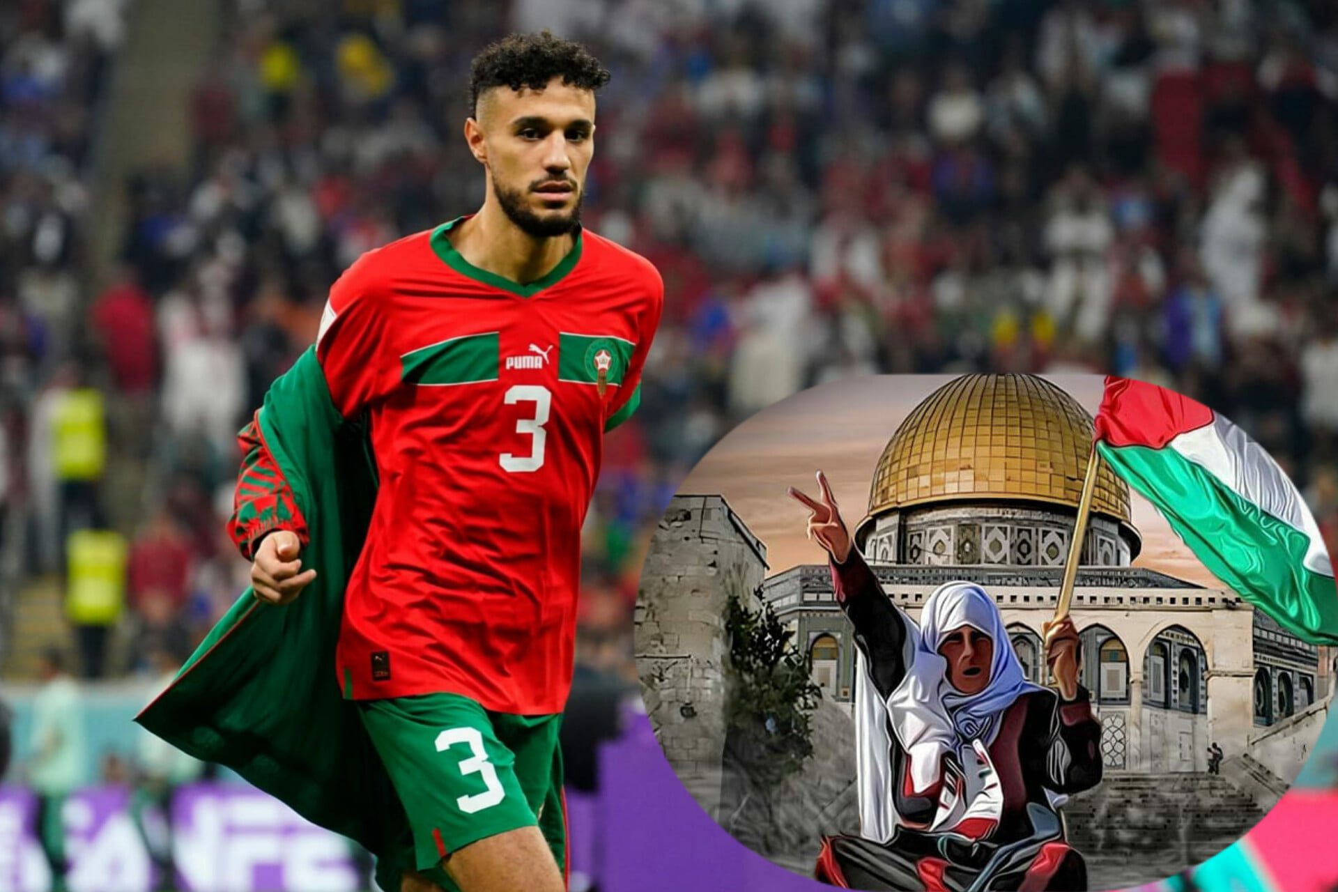 مزراوي والقضية الفلسطينية