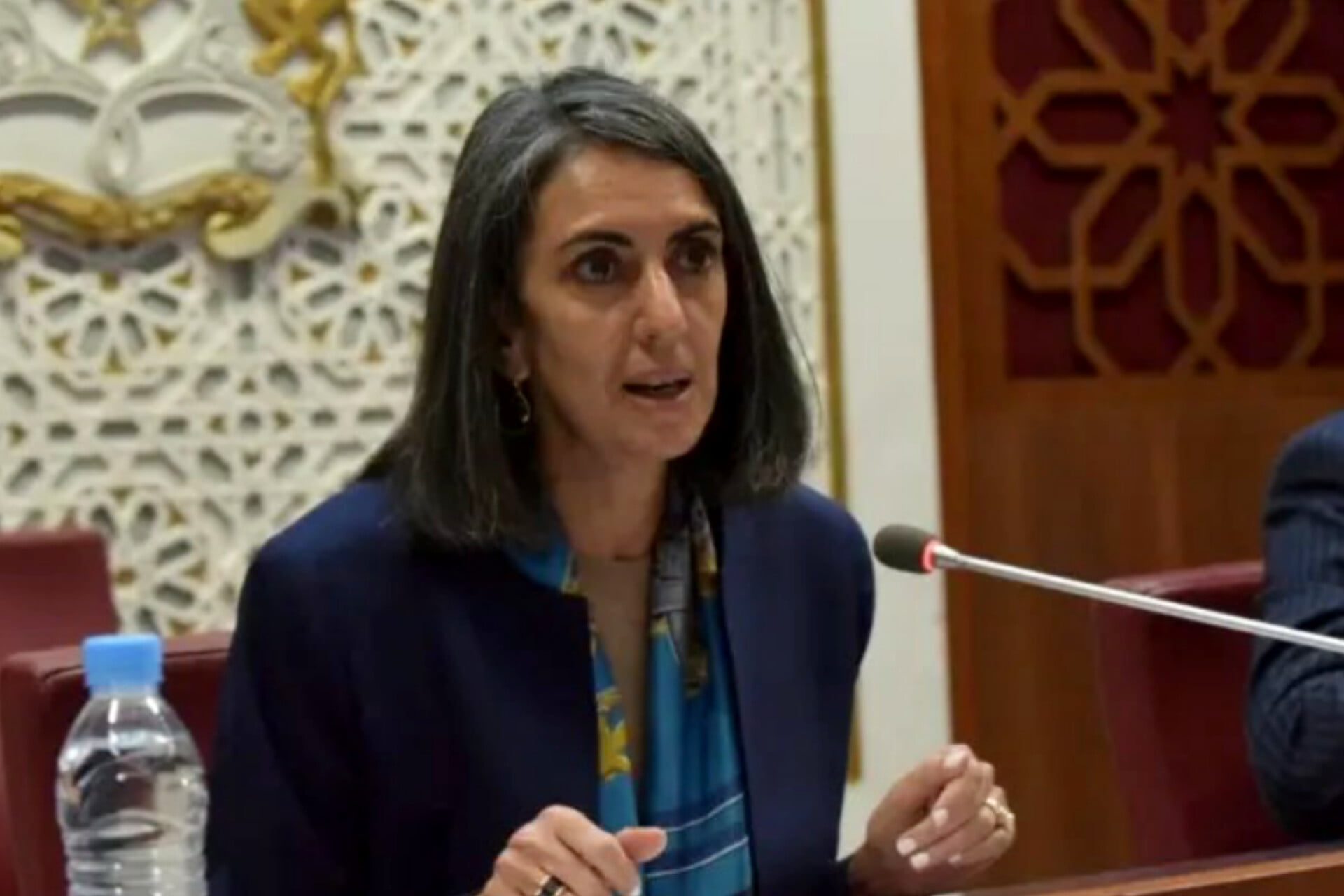 وزيرة المالية