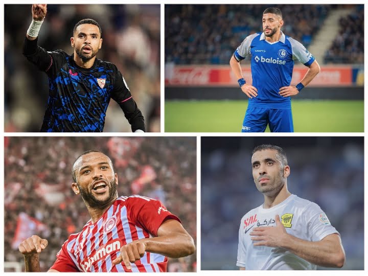 الررباعي المتنافس على قيادة هجوم المنتخب المغربي في الكان