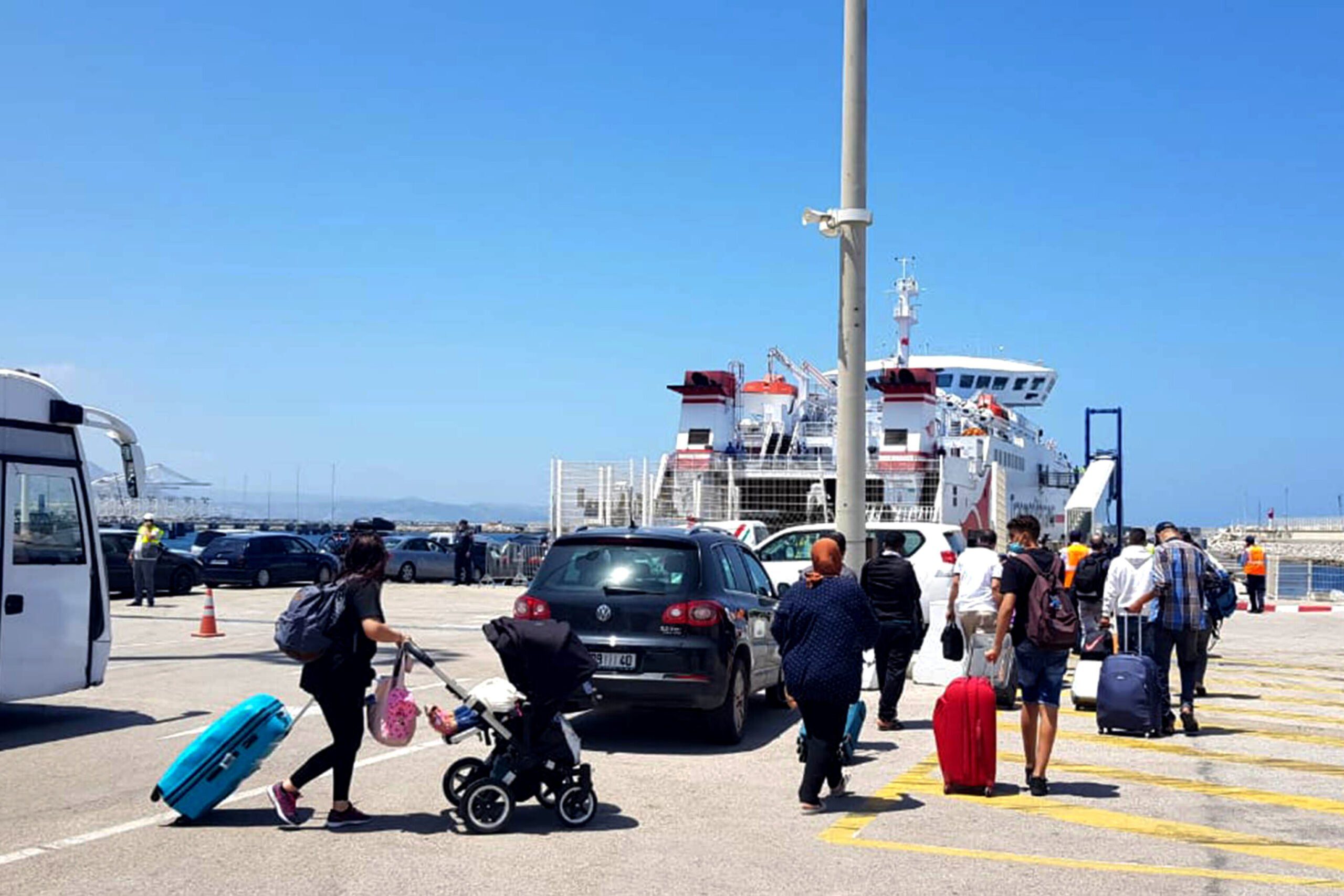 بميناء طنجة المتوسط