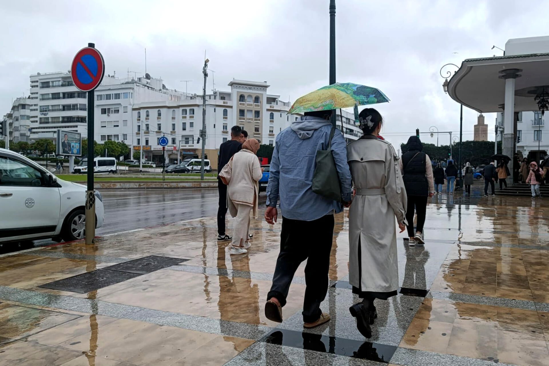 زخات مطرية بطنجة