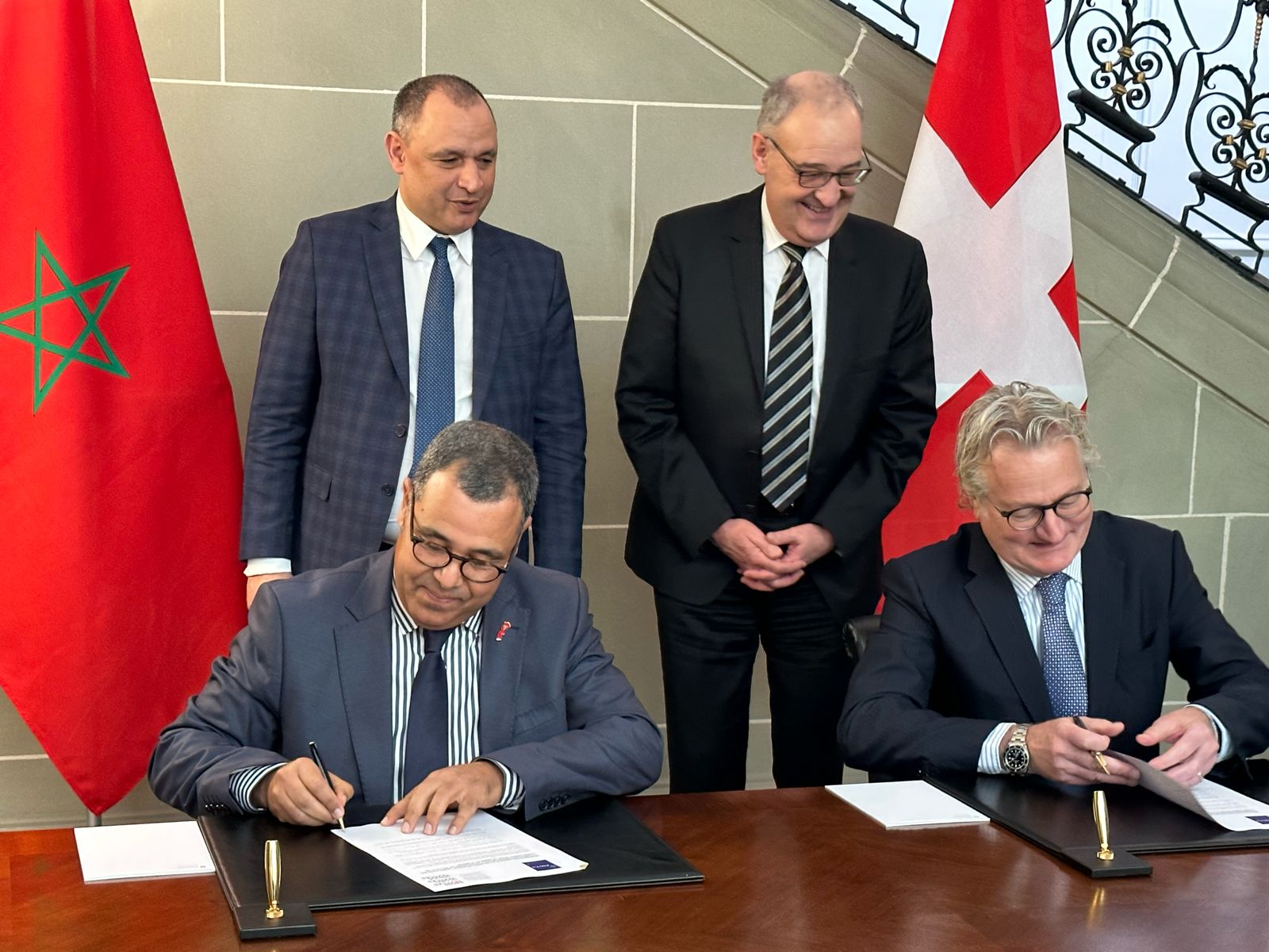 اتفاقية بين المغرب وسويسرا