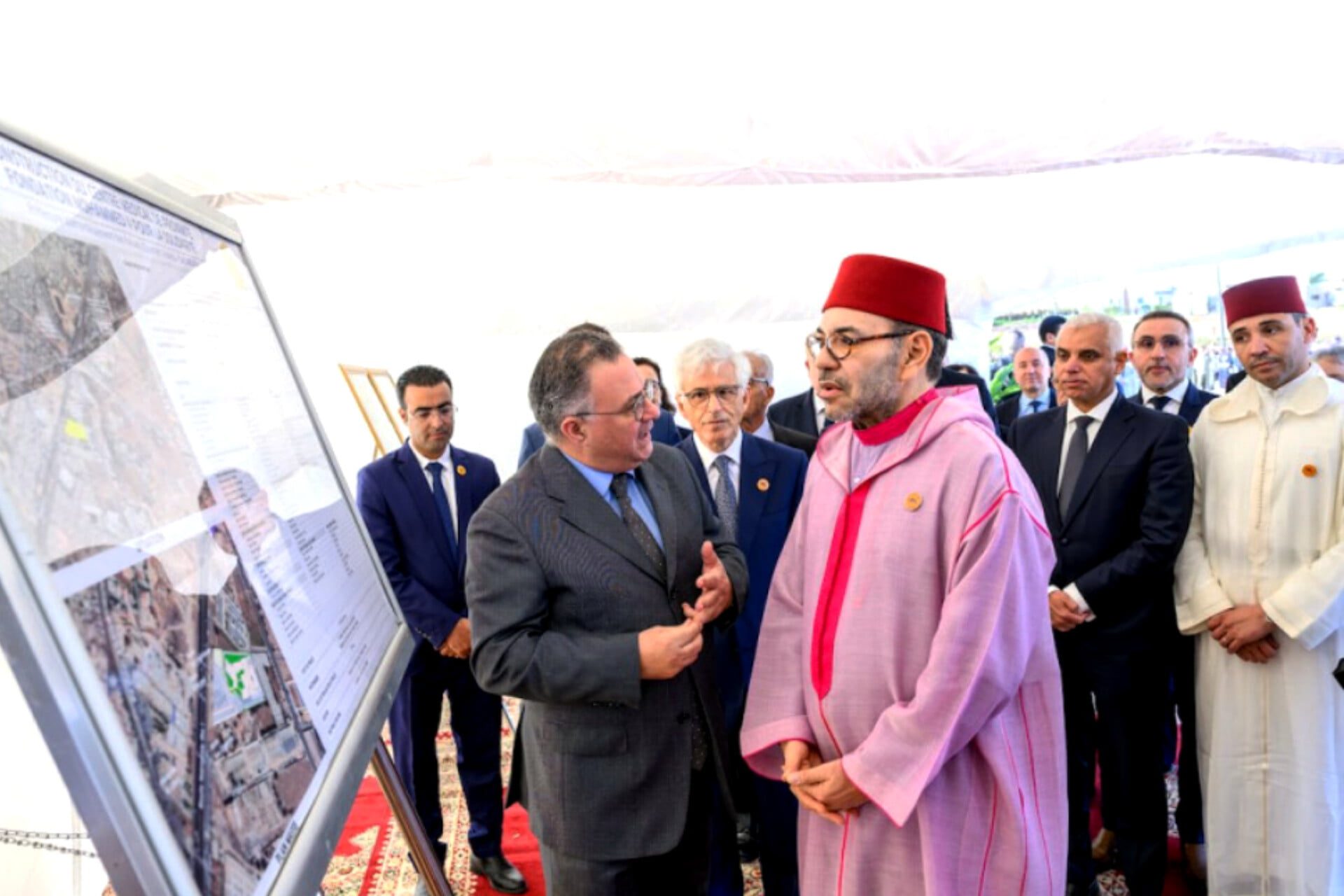 تدشين الملك