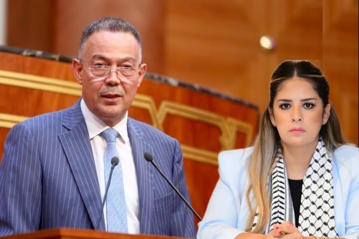 ريم شباط وفوزي لقجع
