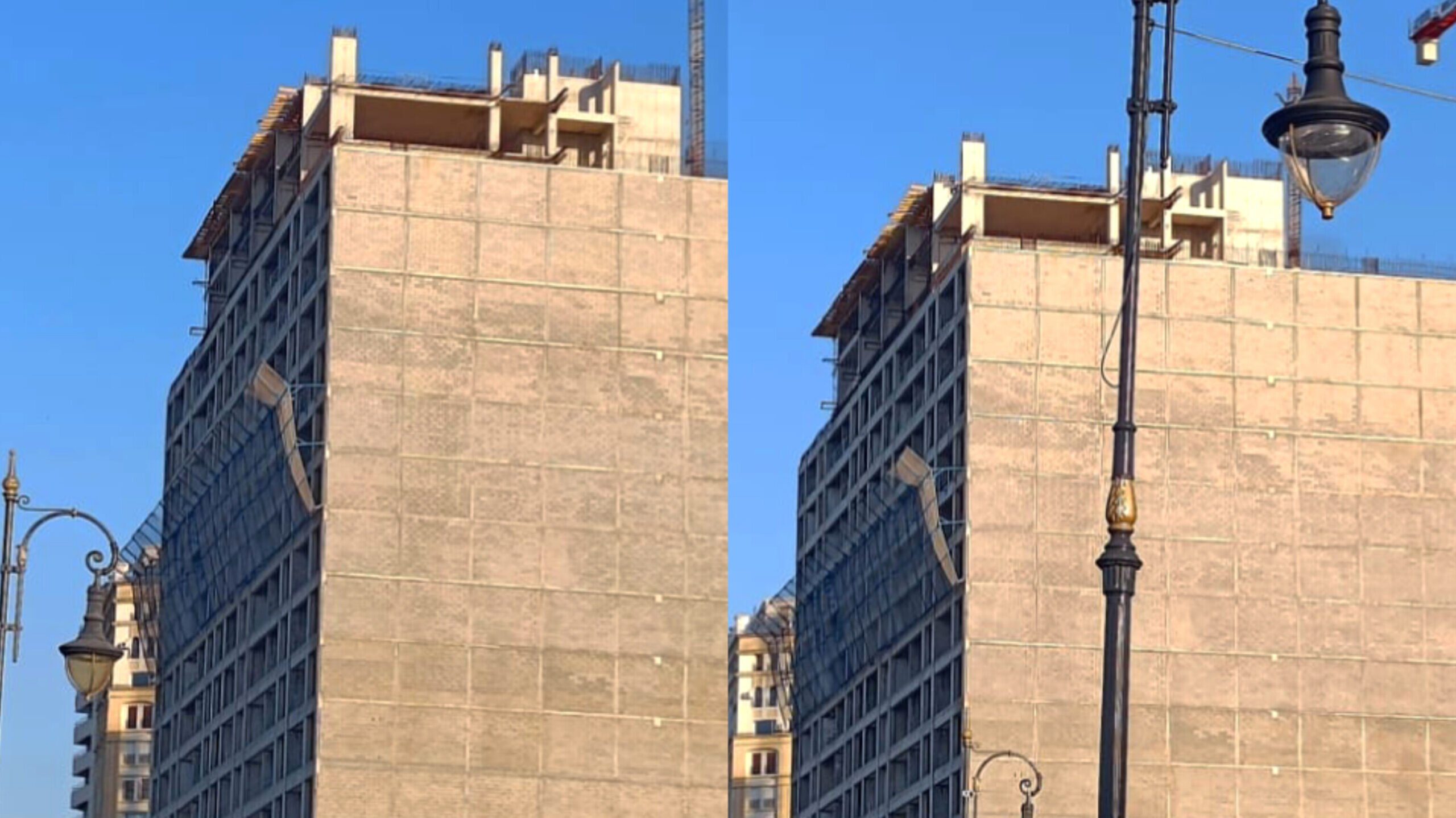 عمارة قيد البناء