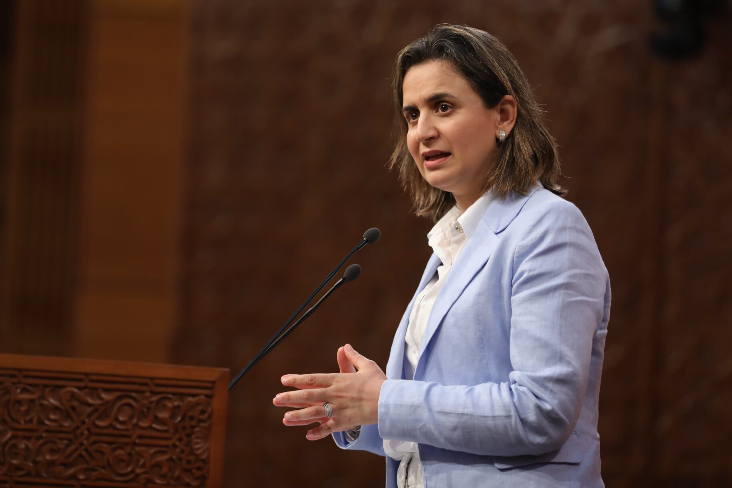 وزيرة الصحة