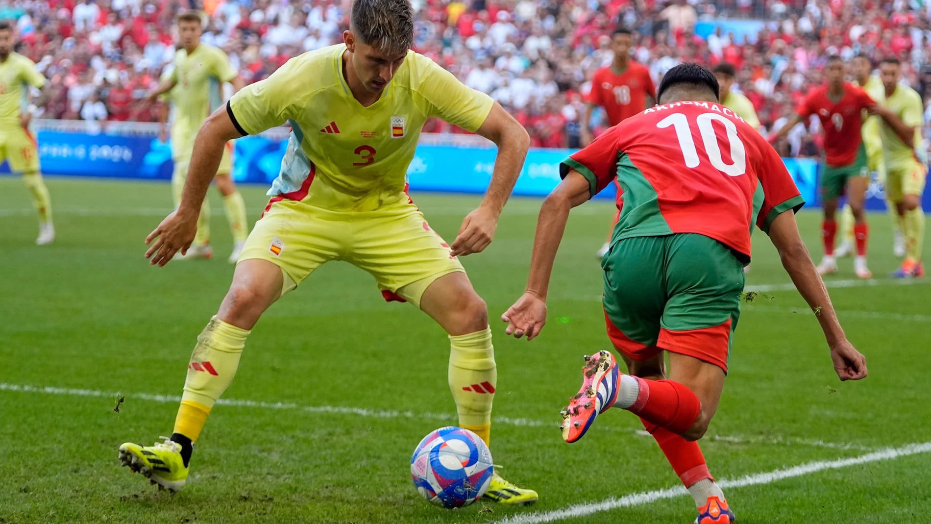 مباراة المغرب إسبانيا