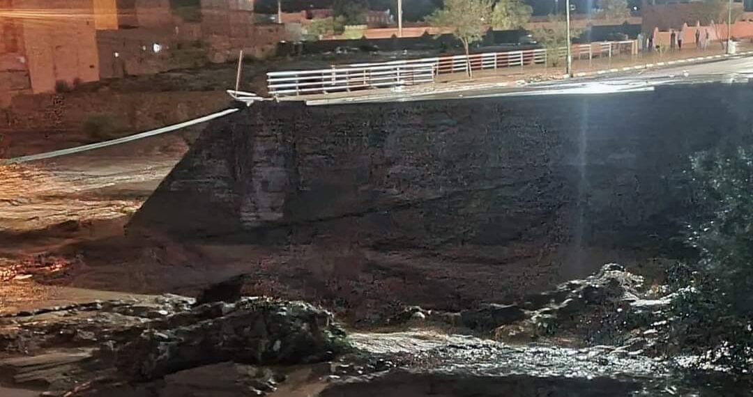 فياضانات طاطا جنوب المغرب 