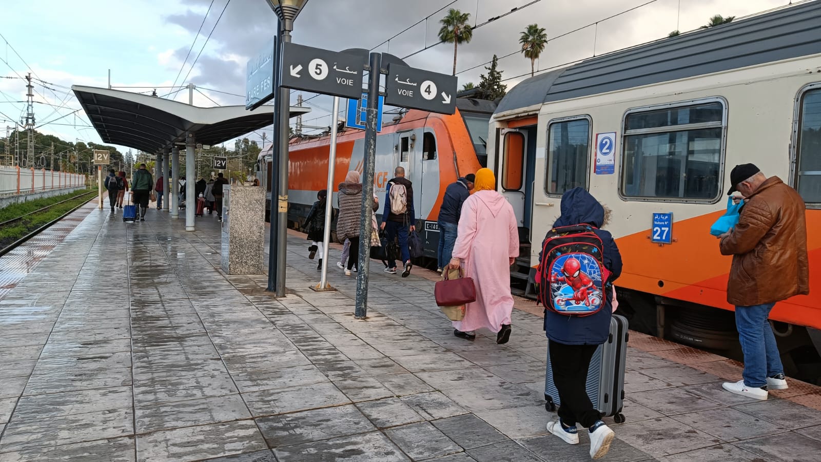 المخدرات محطة القطار طنجة