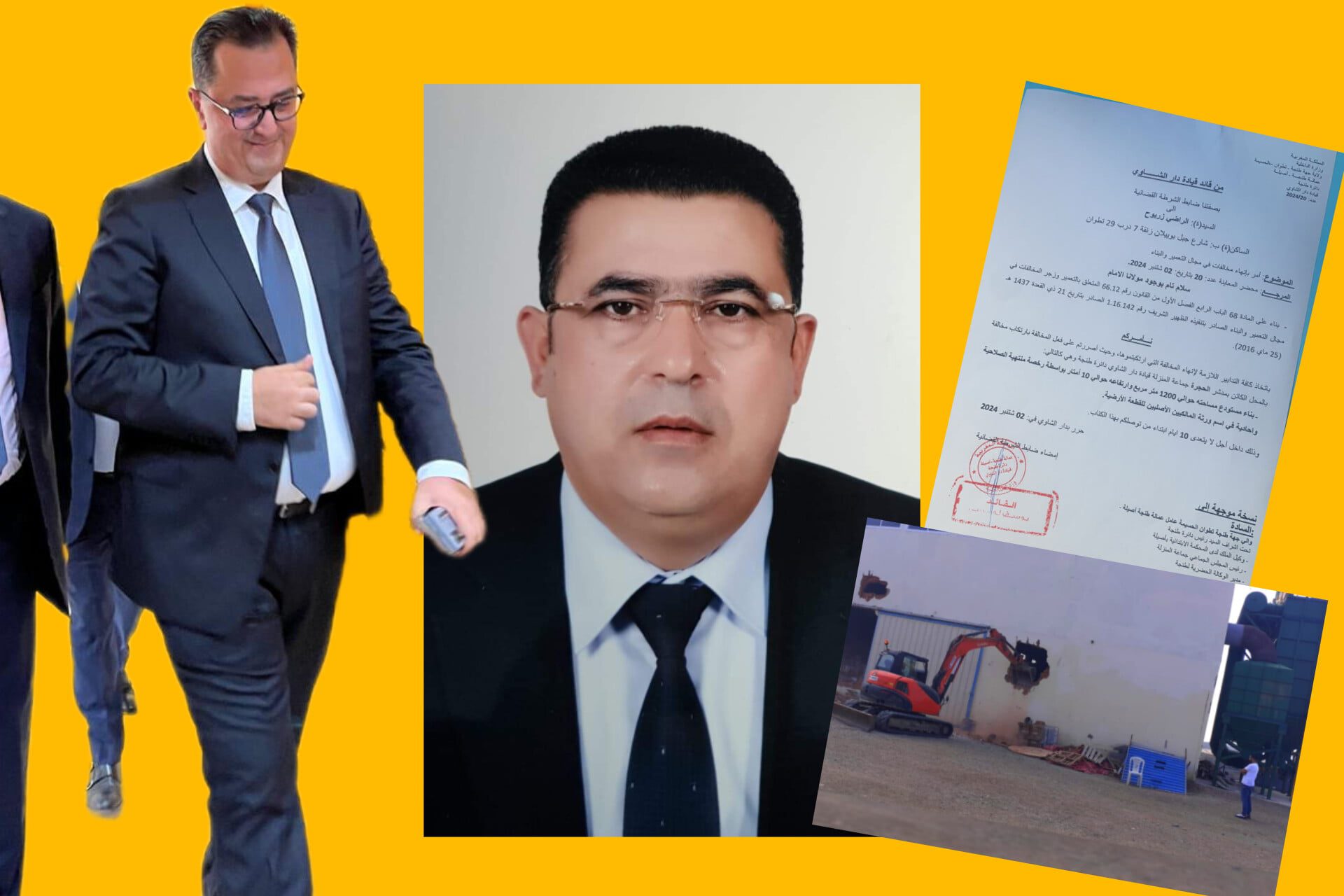 السلطات تفتح تحقيقا في خفايا بناء مستودع كبير دون ترخيص قصد الاستغلال الصناعي