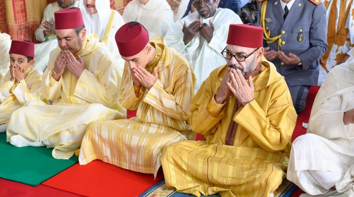تهنئة جلالة الملك محمد السادس نصره الله عيد الفطر