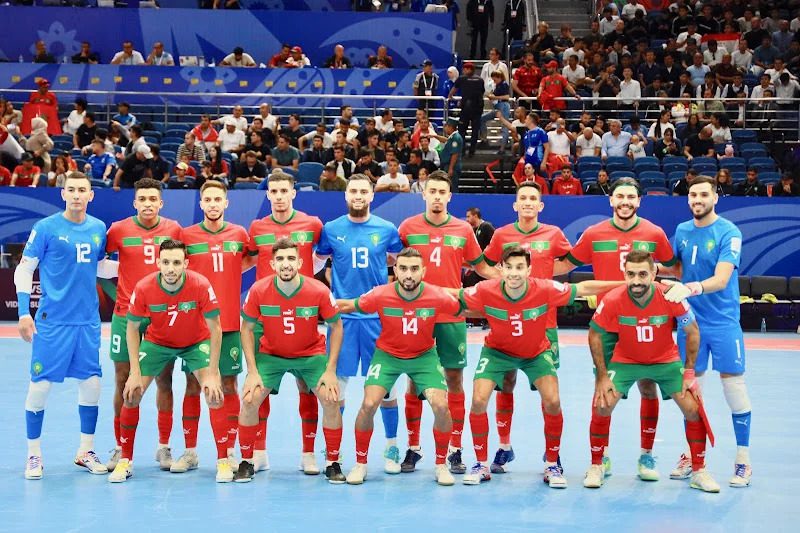 ترتيب المنتخب المغربي للفوتسال بعد مونديال أوزباكستان 2024
