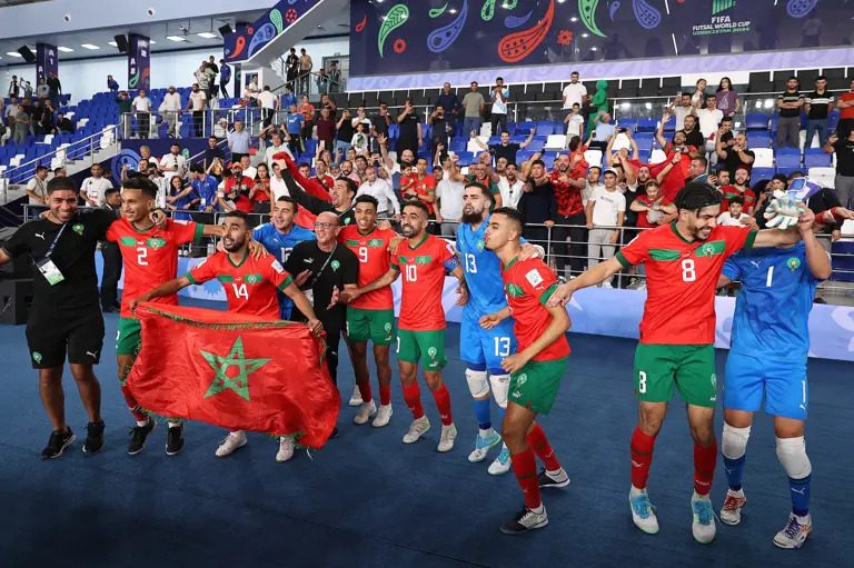 ترتيب المنتخب المغربي للفوتسال بعد مونديال أوزباكستان 2024