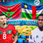 موعد مباراة المغرب وإفريقيا الوسطى