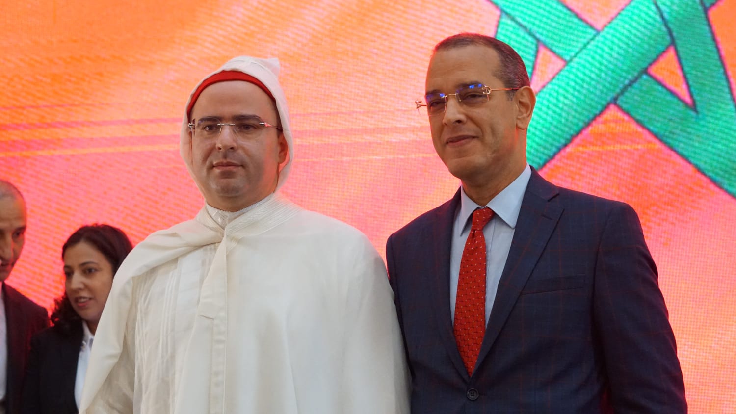 حفل تسليم السلط في عمالة إقليم النواصر بين عبد الله شاطر و جلال بنحيون