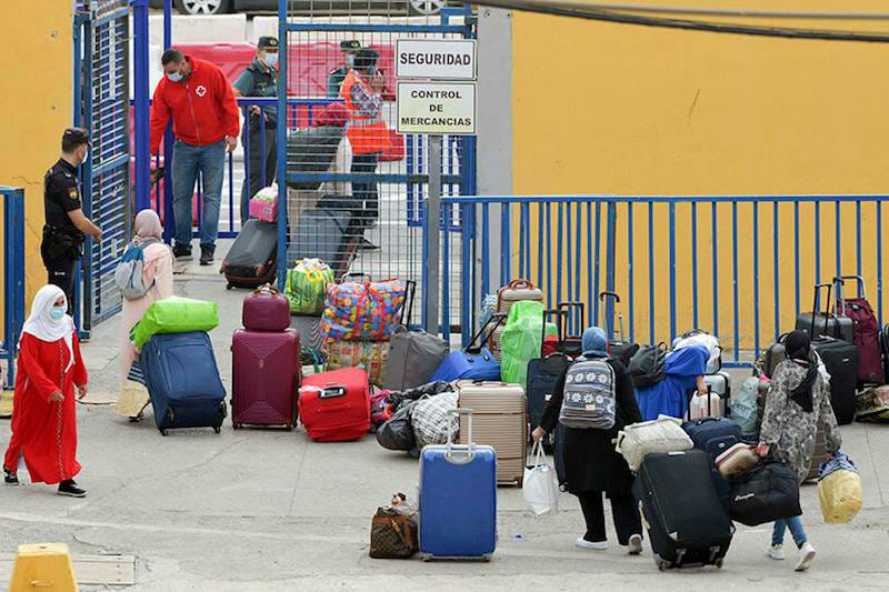 المغرب يرفض فتح الجمارك التجارية مع سبتة ومليلية إلا بهذا الشرط
