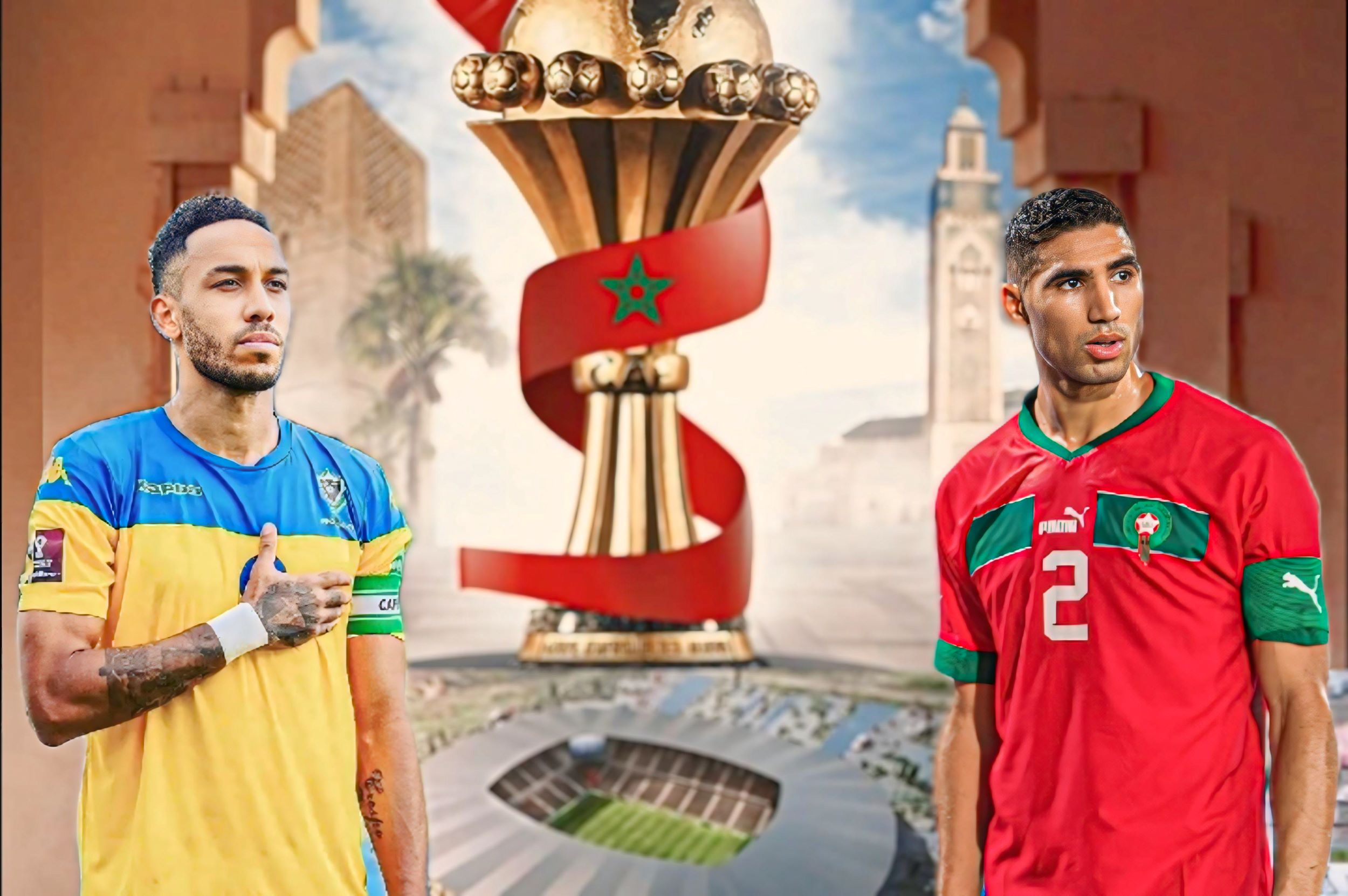 موعد مباراة المغرب ضد الغابون