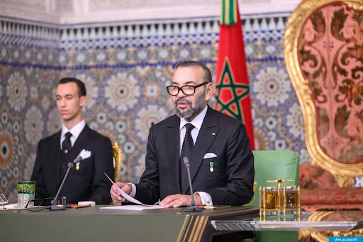 جلالة الملك يوجه خطاب المسيرة