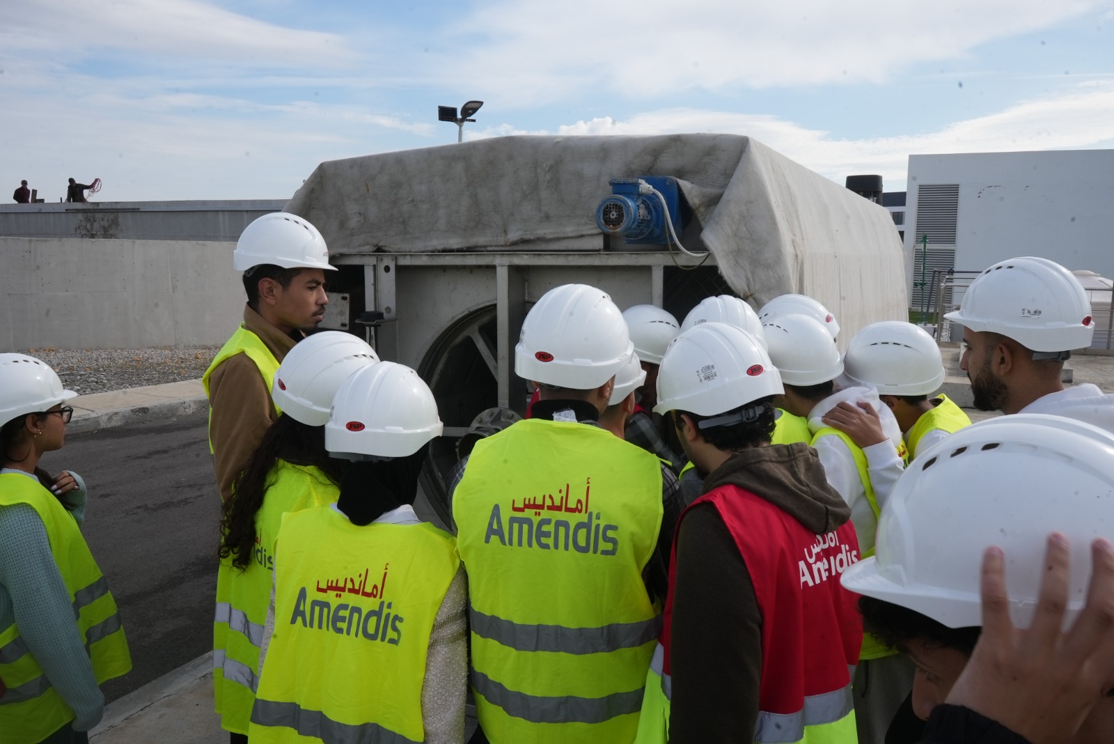 شركة أمانديس تستقبل طلبة
