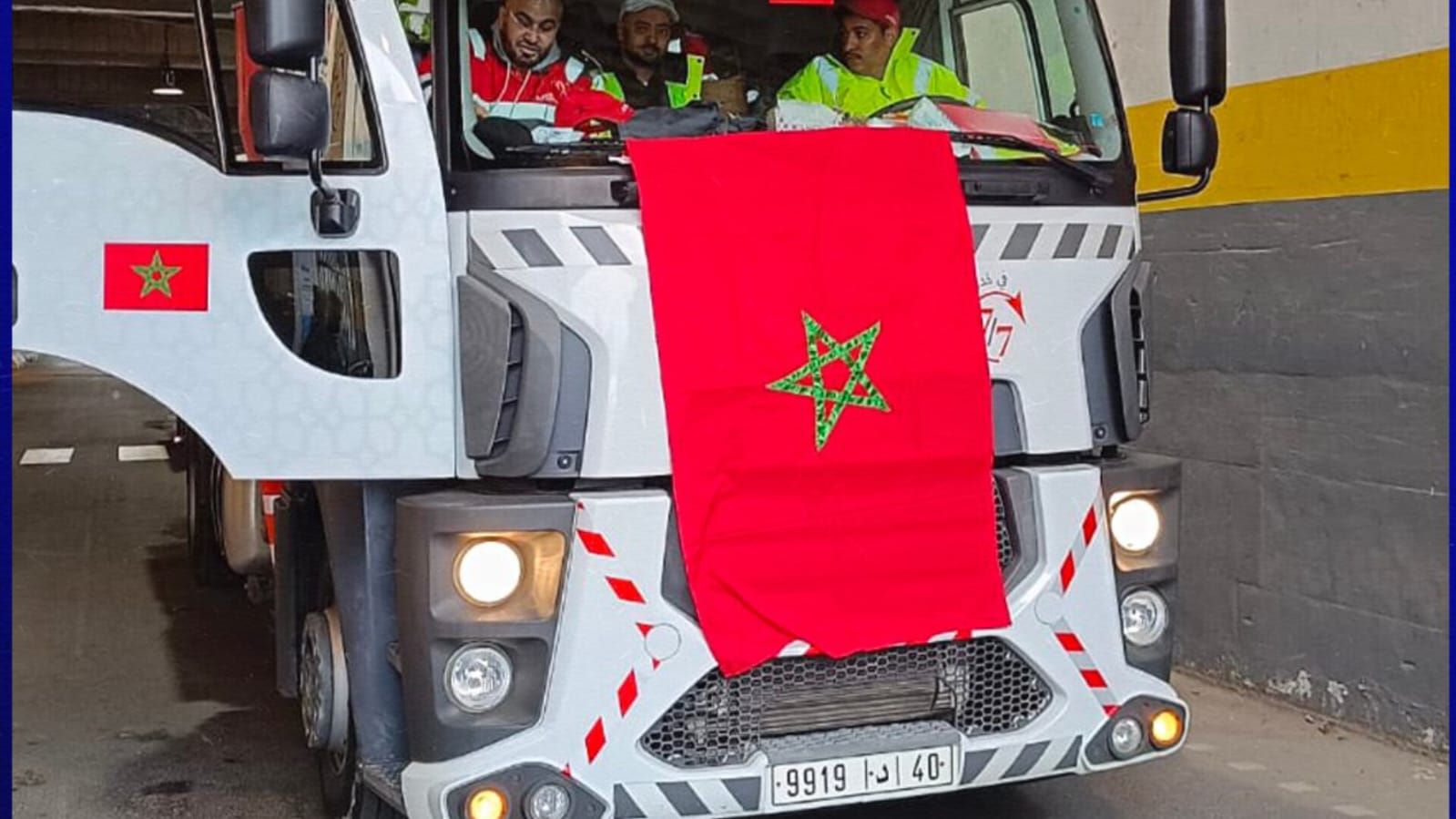 شاحنات أمانديس تباشر عملها بإسبانيا