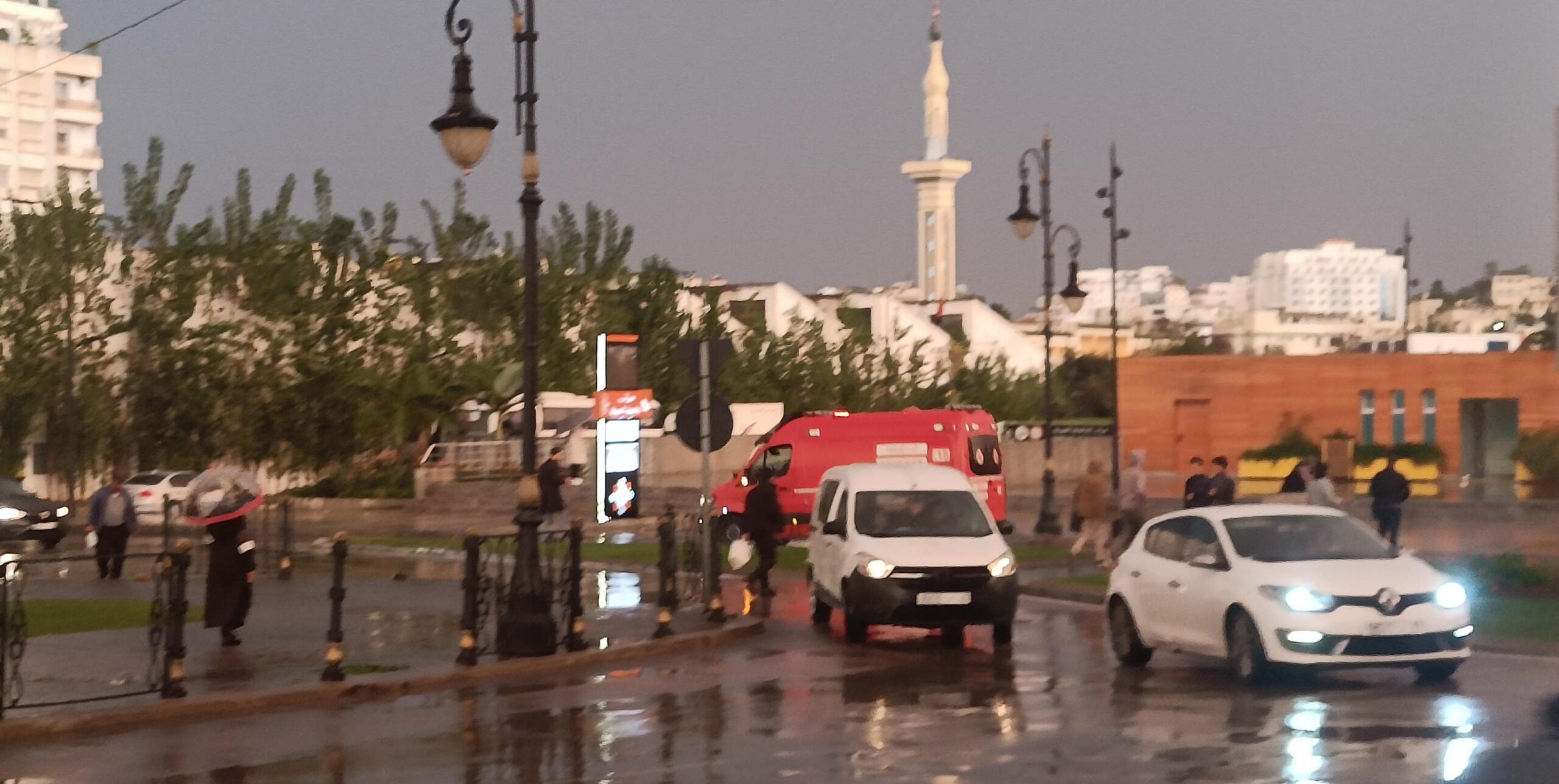 ضربة رعدية قوية