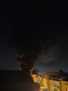 النيران تلتهم مصنع خياطة بطنجة