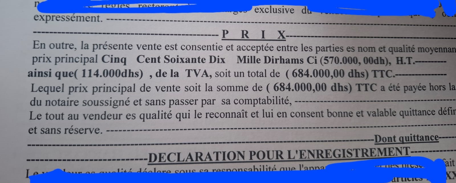 وثيقة شراء شقة في السكن المتوسط بمشروع غولف مسنانة