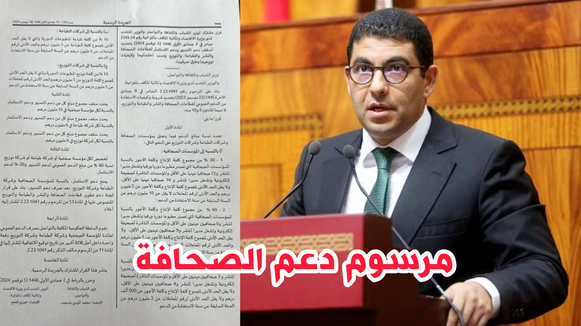 وزير الثقافة يحكم بالإعدام على المقاولات الصحفية الصغرى ويهدد مئات العاملين بالتشرد