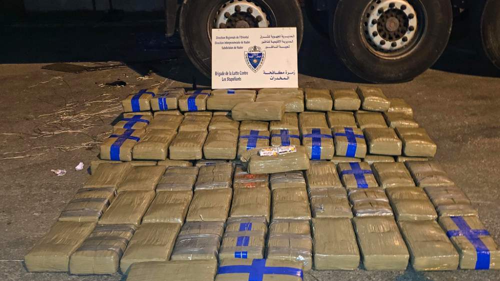 كمية المخدرات المحجوزة بلغت 370 كيلوغرام من الشيرا (حشيش)