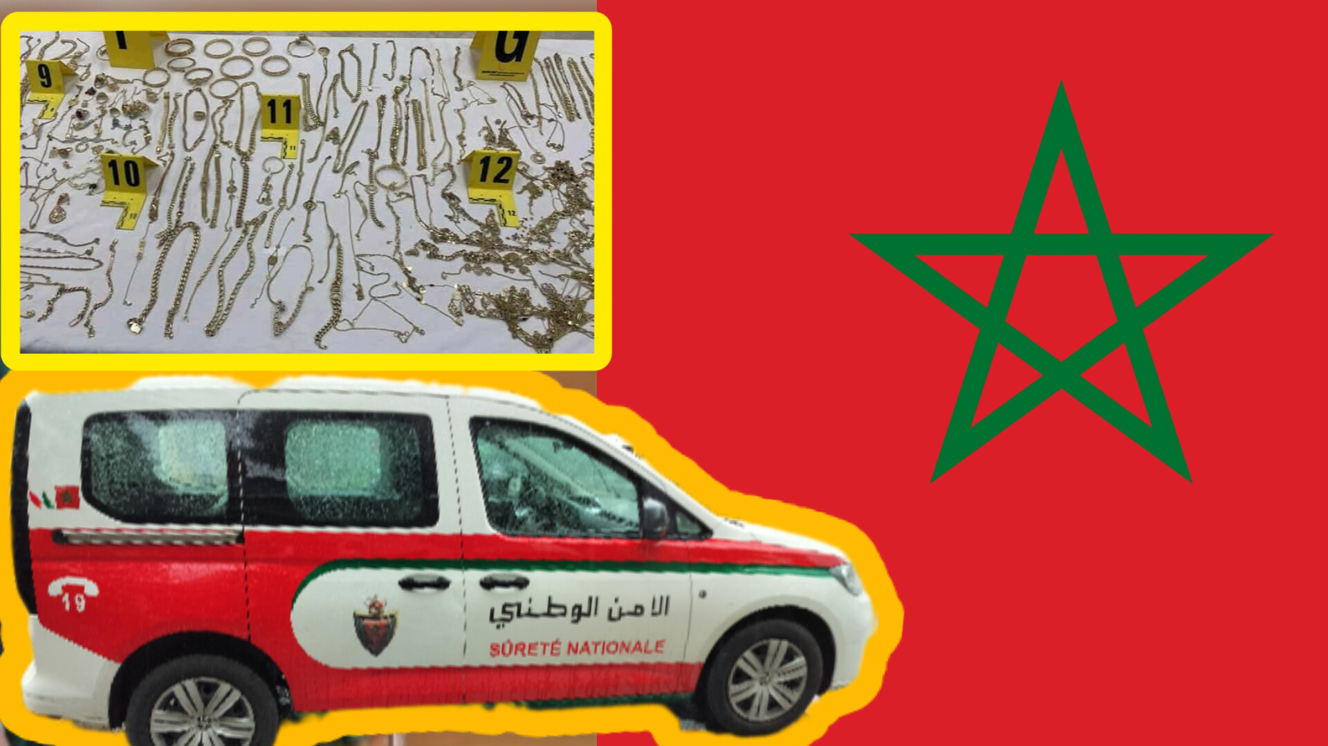تقديم المتهمين في جريمة سرقة محل الذهب أمام النيابة العامة وهذا ما قرره الوكيل العام