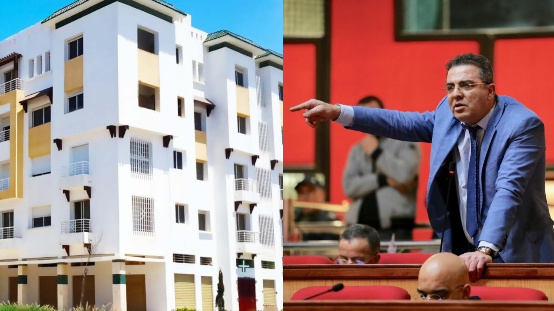 الحمامي رئيس مقاطعة بني مكادة ينتقد الأسعار الخيالية للسكن الاقتصادي