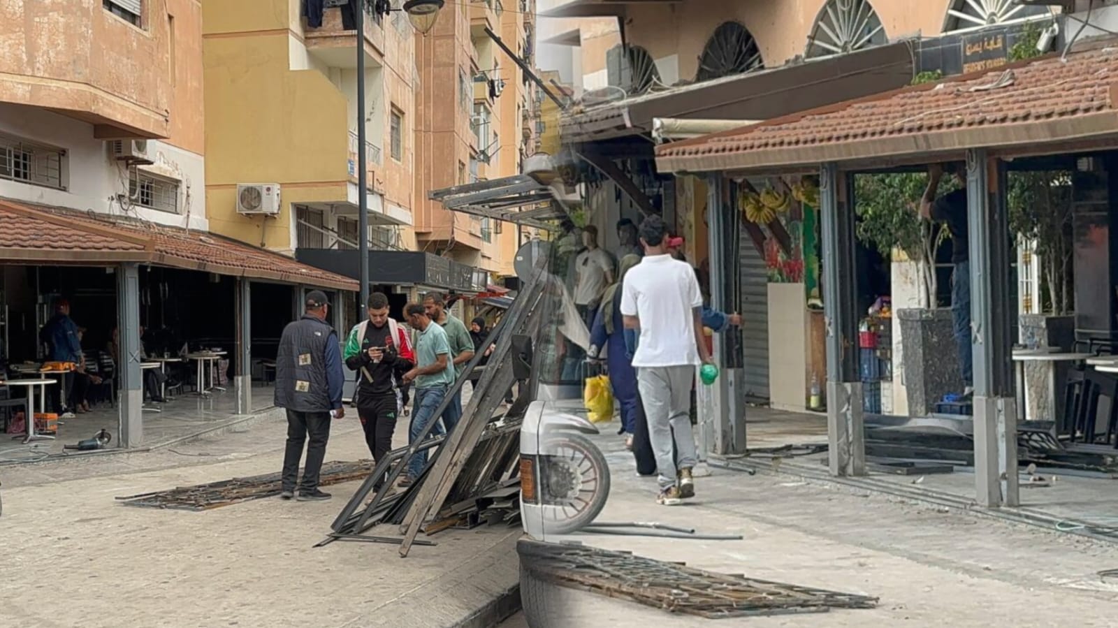 حملة أمنية واسعة بطنجة لتنظيم واجهات المحلات قبيل احتضان مباريات "كان 2025"