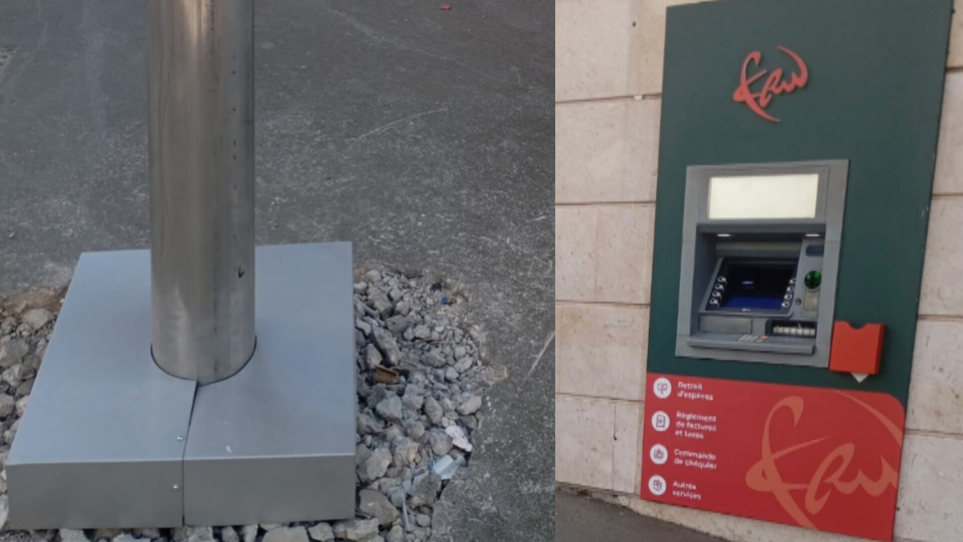 فوضى في تدبير الفضاء العام تثير استياء ساكنة طنجة.. عمود إشهاري يُغرس فوق رصيف حديث الإصلاح