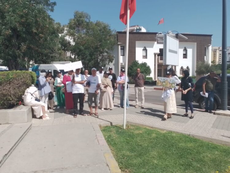 إحتجاجات بولاية طنجة