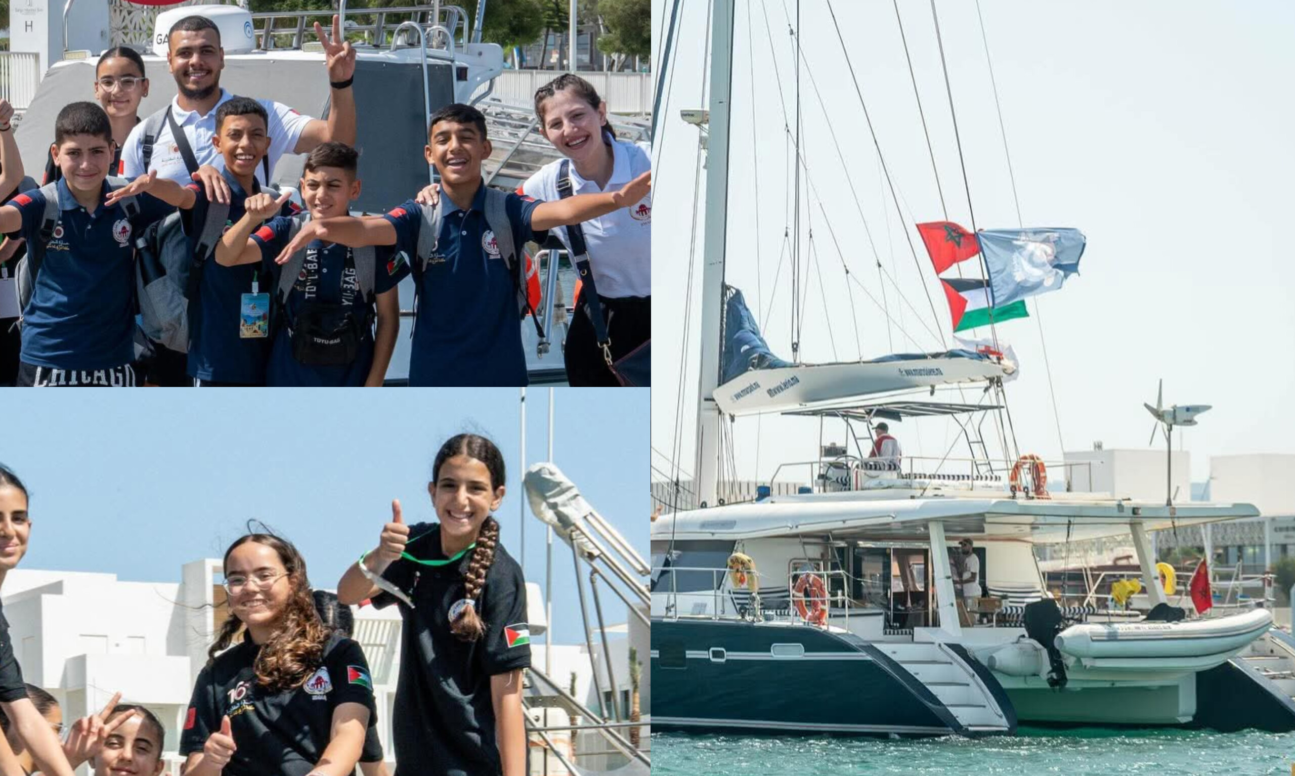 النادي الملكي للقوارب بطنجة يحتفي بأطفال القدس ويكرس التزام المغرب بالقضية الفلسطينية