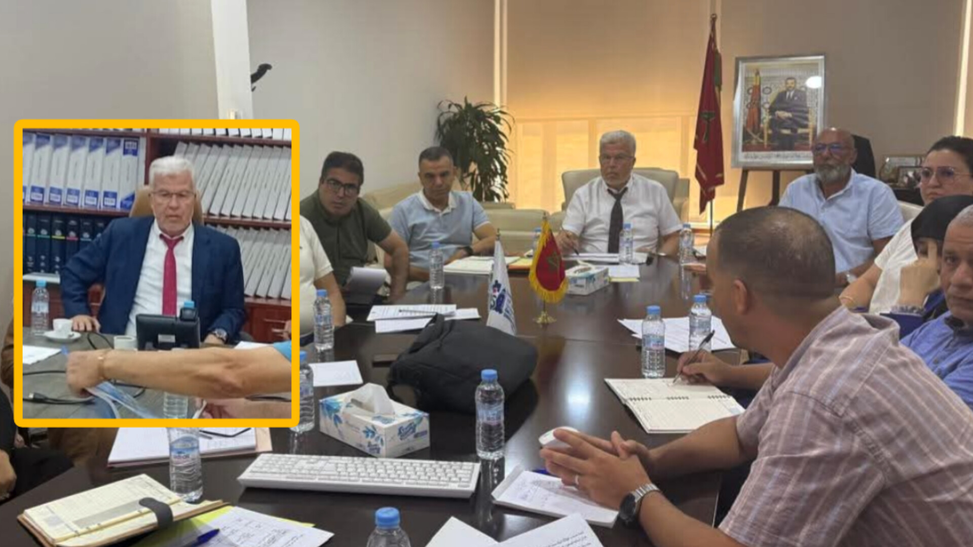 سابقة... رئيس الغرفة يستغني عن أعضاء مكتبه والمستشارين في إعداد البرنامج