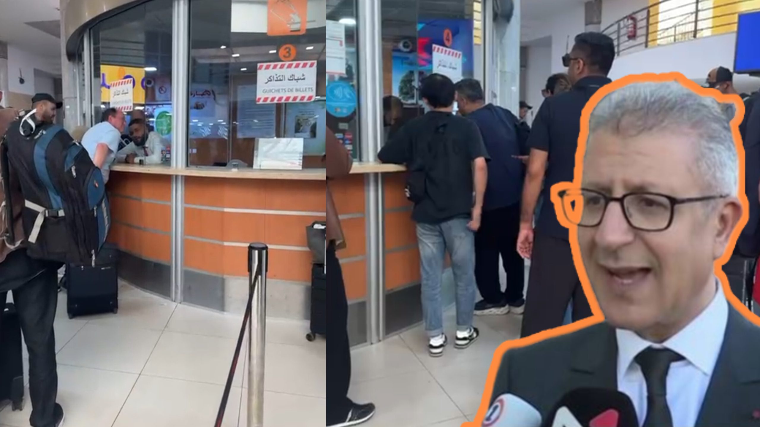 احتجاجات في محطة القطار بالنواصر بعد ضياع رحلات للمسافرين