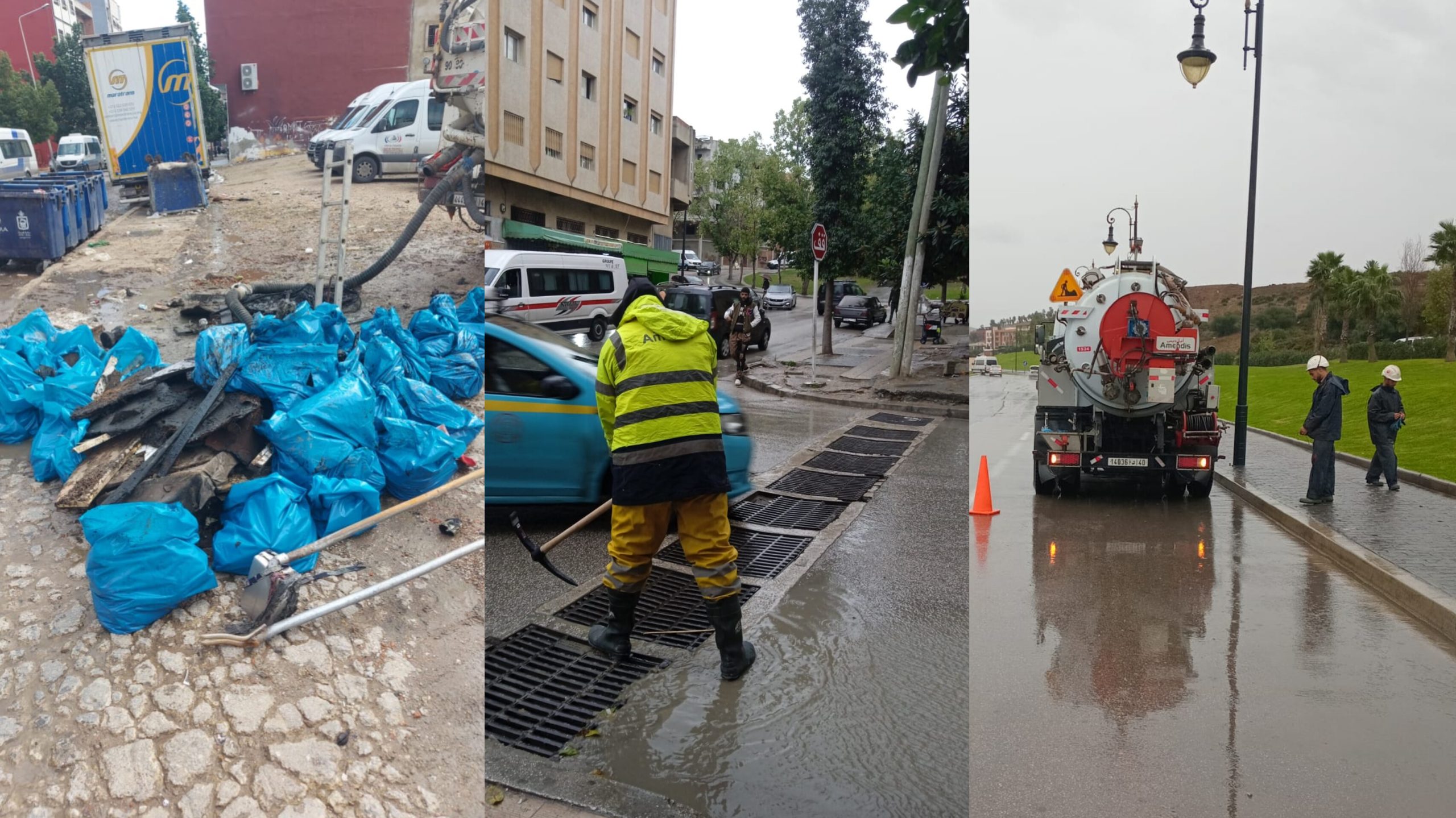 أمانديس تنفذ خطة طوارئ متكاملة جنبت وقوع فيضانات في طنجة وتطوان