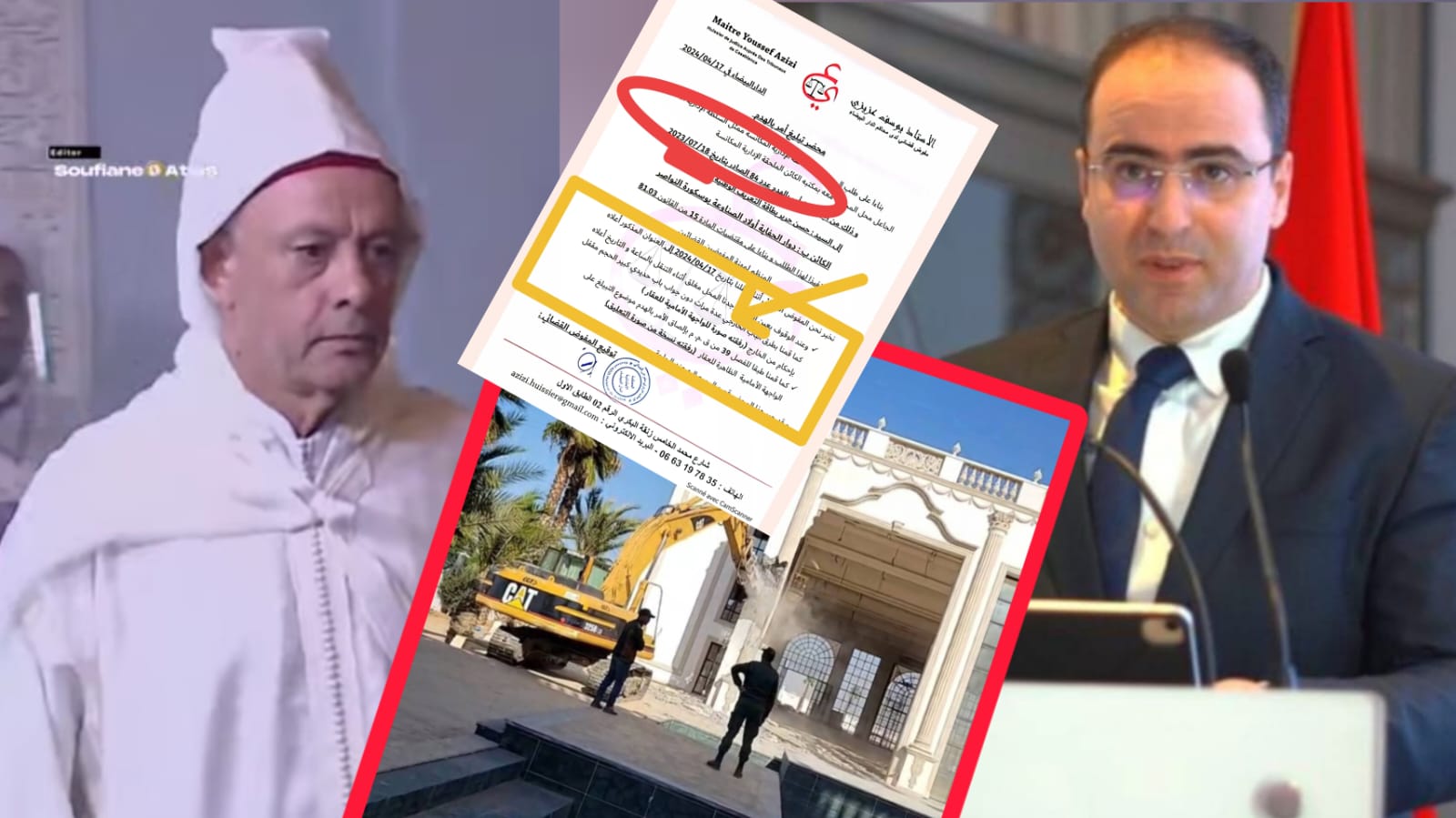 هدم قصر بوسكورة أين كانت السلطات طيلة السنوات الماضية ؟ لماذا تركت أشغال البناء تصل إلى نهايتها ؟