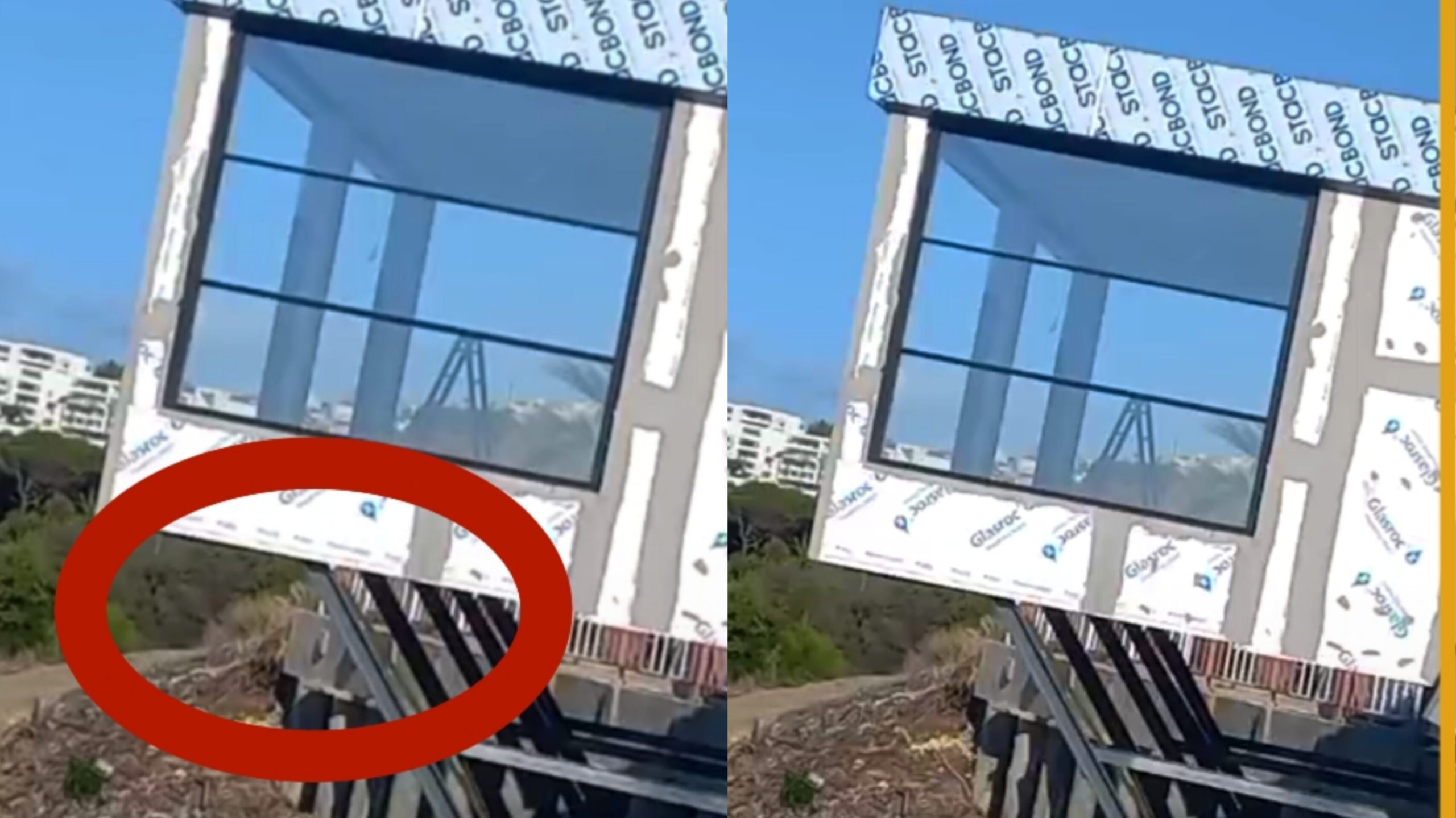 طنجة.. إقامة بناء فوق الهواء في منطقة الغندوري يثير الجدل