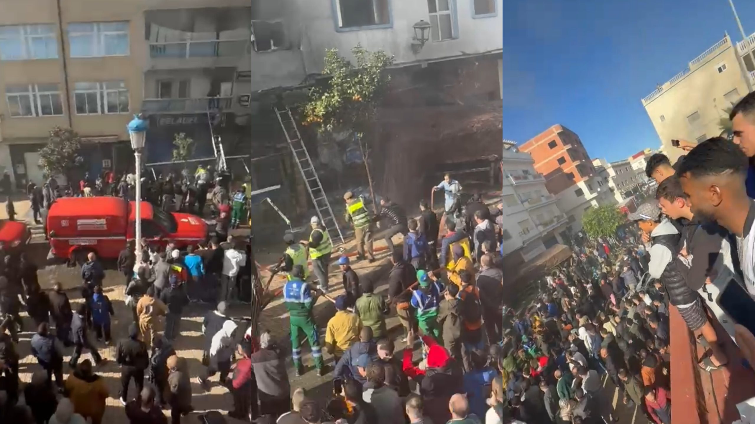 الفنيدق.. مقتل شخصين بعد اصطدام رموك في مقهى ومحلات تجارية