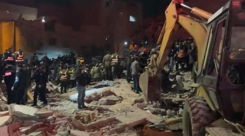 إنهيار المنازل في فاس