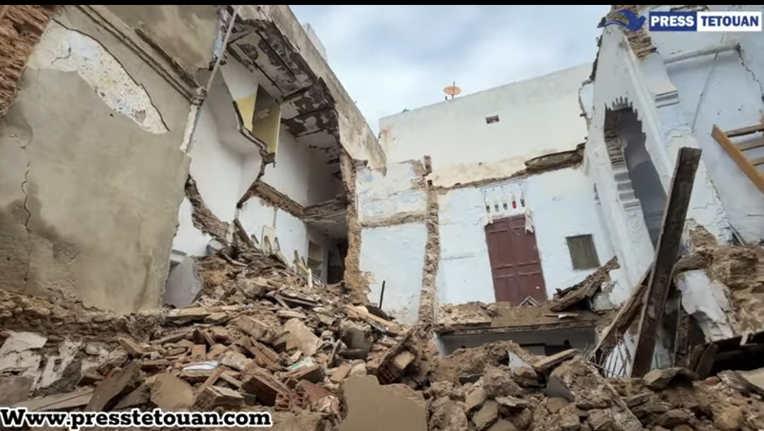 حصيلة انهيار منازل في طنجة وفاش والعراىش وتطوان في شهر واحد