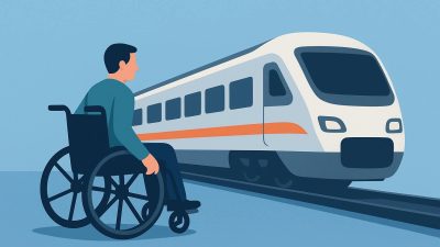بطاقة التخفيض للتنقل عبر القطارات لفائدة الأشخاص في وضعية إعاقة تدخل الخدمة الفعلية