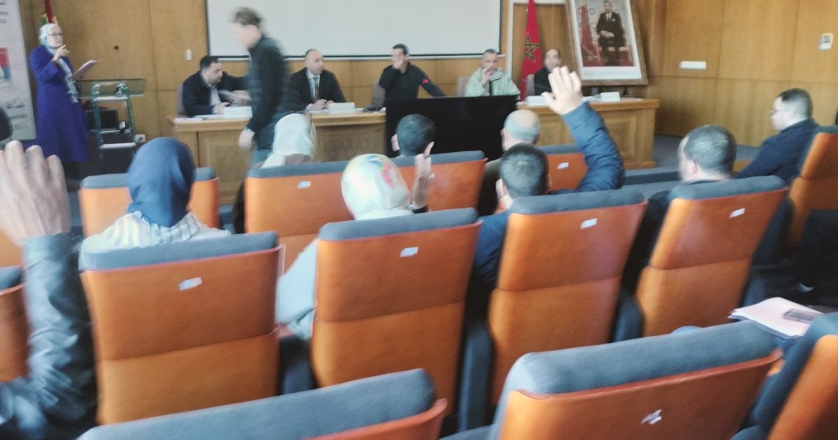 اكزناية.. التصويت على مشروع معالجة المياه العادمة بالحجريين و نواب المنطقة يمتنعون 
