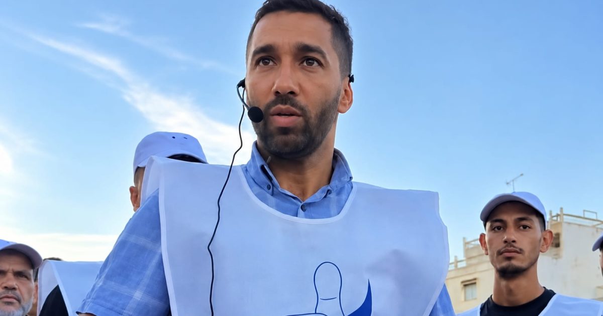 بإمكانيات متواضعة.. عمر العباس يرفع السقف على الوجوه القديمة في أول ظهور ميداني له خلال الحملة الانتخابية