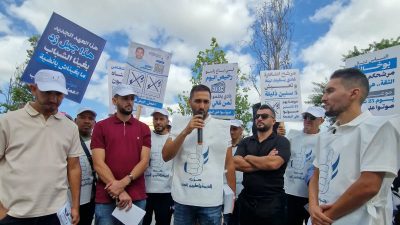 عمر العباس يرفع إيقاع حملته الانتخابية ويستقطب تفاعلا واسعا بالمجمع الحسني والرهراه